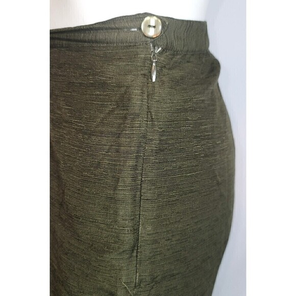 Silkland 100% Silk Floral Embroidered Capris - Size 18W - Picture 7 of 11